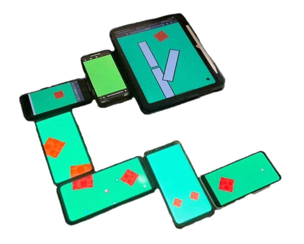 Image depicting Multiple Devices playing Multigolf together
